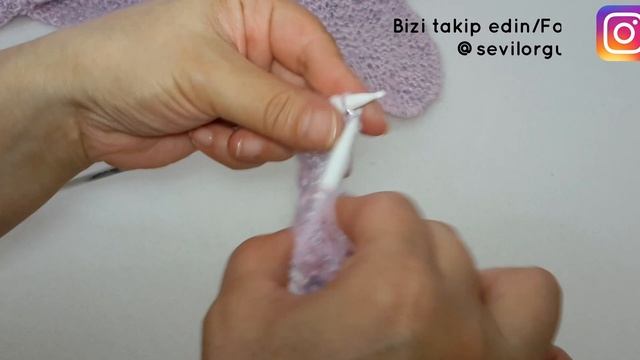 Fırfırlı Yumuşacık Üçgen Şal Yapımı смотреть онлайн