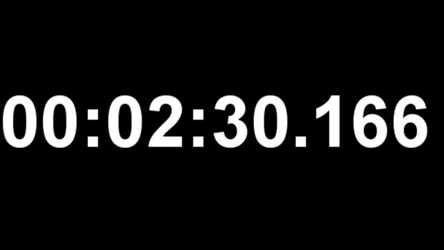 60fps Black & White Countup Timer (5 Minutes) смотреть онлайн