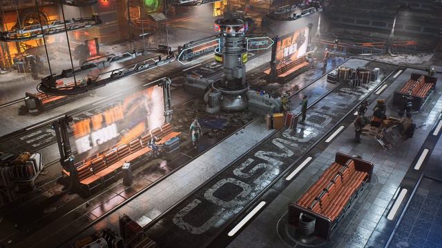 The Ascent - Highstreet: Cosmodrome (1 Hour of Music) смотреть онлайн