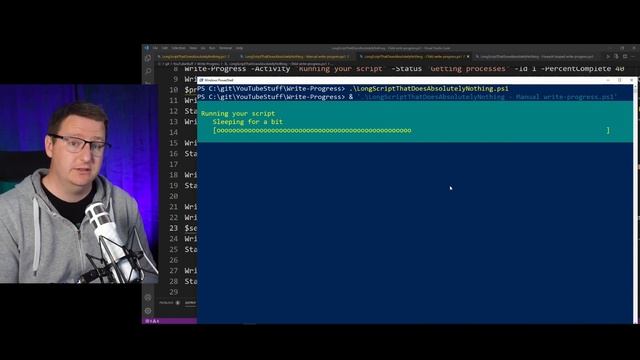 How to write progress bars with PowerShell смотреть онлайн