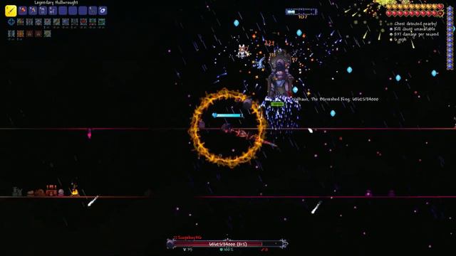 Nalhaun, the Burnished King. Defeated! | Terraria The Stars Above #6 смотреть онлайн