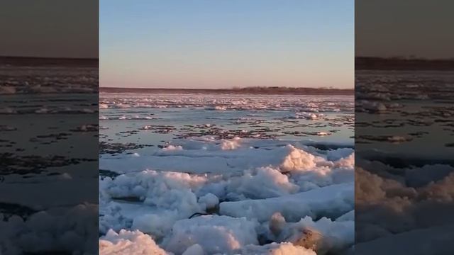 Пошел лёд на Оби в Сургуте 2016 смотреть онлайн
