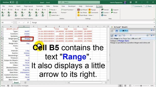 Historical Data in Excel from Yahoo Finance using XL Feeds смотреть онлайн