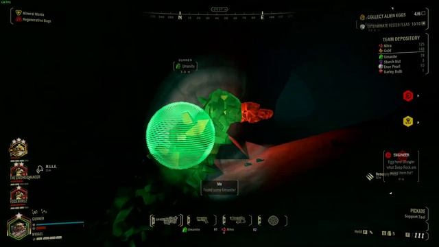 Deep Rock Galactic Gunner Gameplay - Egg Hunt - Radiation Exclusion Zone H4 смотреть онлайн