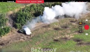 Удары по позиции ВСУ на Запорожском направлении/Strikes at the AFU position on the Zaporozhye direct