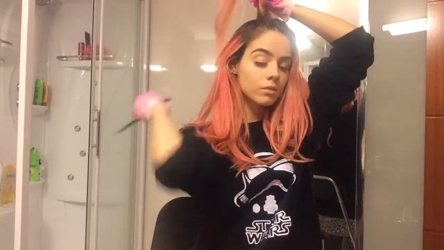 HAIR TRANSFORMATION | L'oréal Colorista Bleach | смотреть онлайн