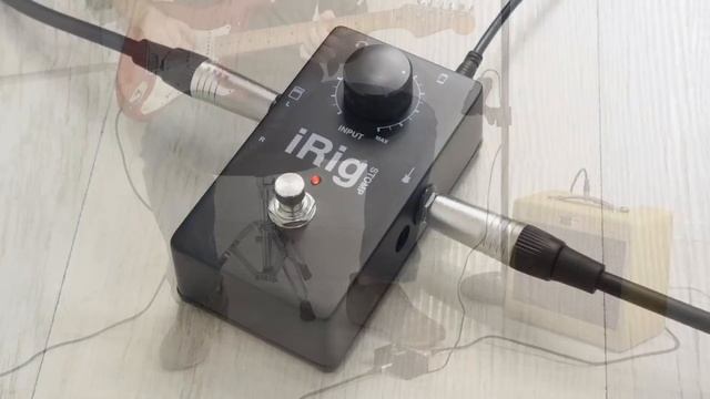 iRig Stomp quick demonstration - The first stompbox guitar interface for iPhone/iPod touch/iPad смотреть онлайн