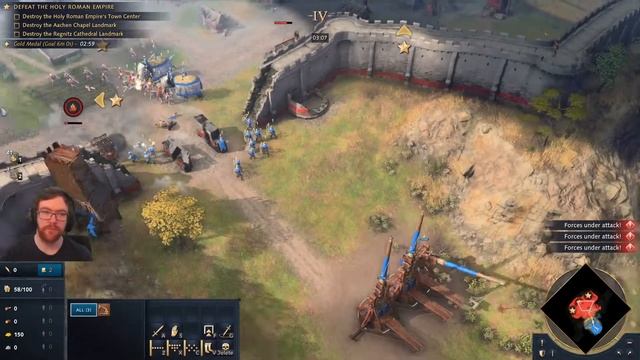 Age of Empires 4 - Art of War Playthrough: Late Siege | Gold Medal смотреть онлайн