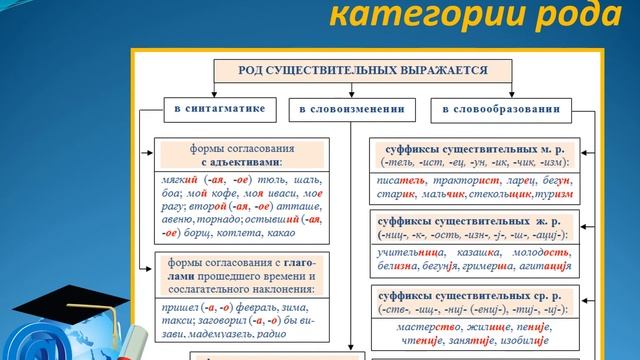 Лекция 2  Категория рода сущ