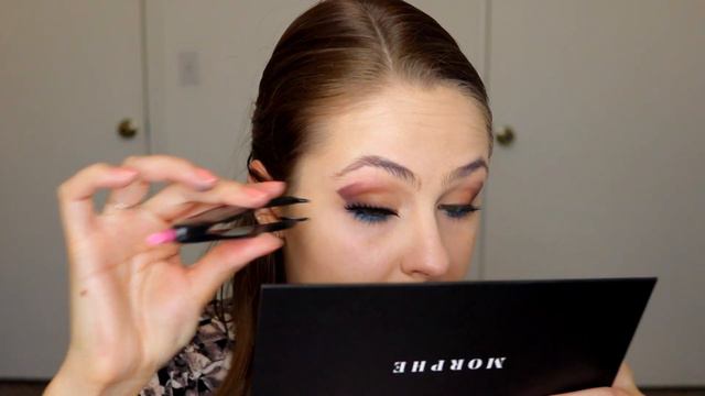 Ombre Shadow & Graphic Wing Tutorial | Morphe Full-Face Tutorial смотреть онлайн