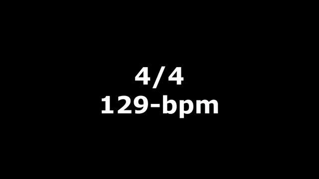 Metronome 129bpm 4/4 смотреть онлайн