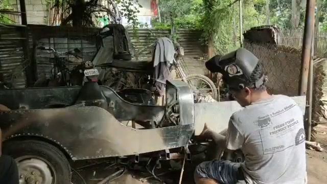 How to make MINI JEEP 125cc. смотреть онлайн