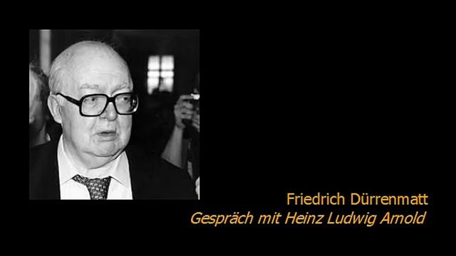 Friedrich Dürrenmatt - Gespräch mit Friedrich Luft (1968) смотреть онлайн