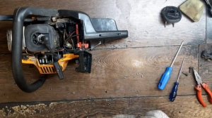 Замена прокладок на бензопиле Partner 350