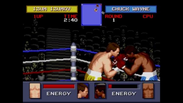 Видеопрохождение и обзор Evander Holyfield's Real Deal Boxing(Эвандер Холифилд реальный бокс)Sega