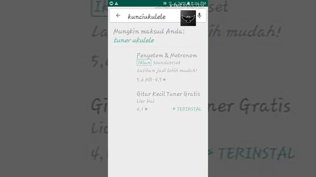 Apk untuk menyetem & kumpulan kunci ukulele смотреть онлайн