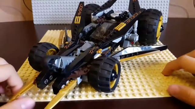 Обзор LEGO NINJAGO 9444 Cole's Tread Assault (Атака Коула) смотреть онлайн