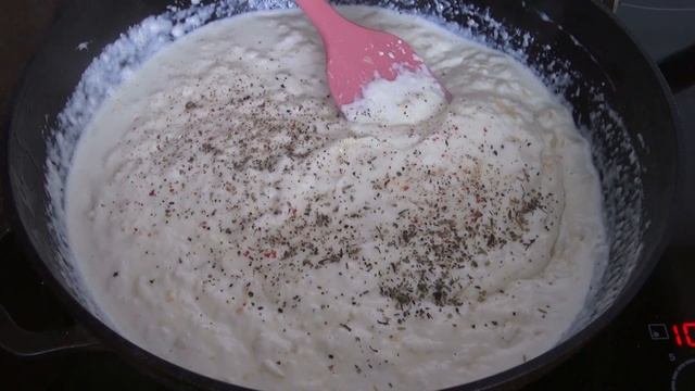 Картофельный ГРАТЕН! Запеченный картофель в сливочном соусе с сыром и специями! смотреть онлайн