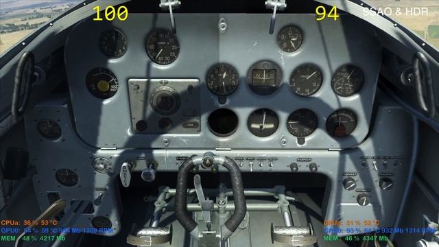 IL-2 Sturmovik: Тесты с графикой - SSAO HDR в пресете ULTRA