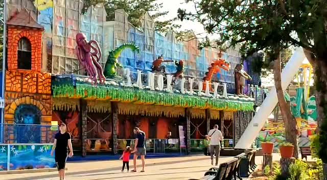 Анапа. Комната страха. Парк Джунгли. смотреть онлайн