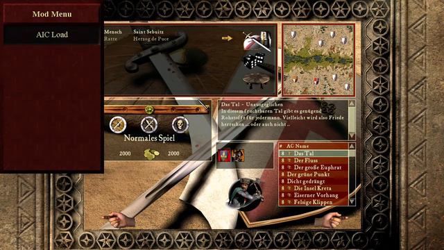 Stronghold Crusader Ingame Overlay + AIC Editor