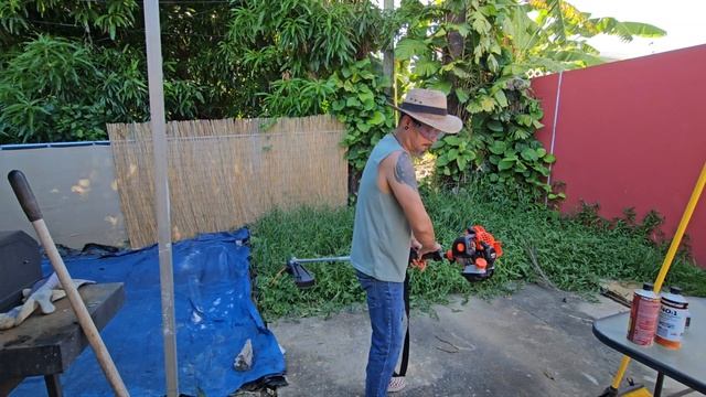 Trimmer Echo SRM 225 primer uso. Review! смотреть онлайн