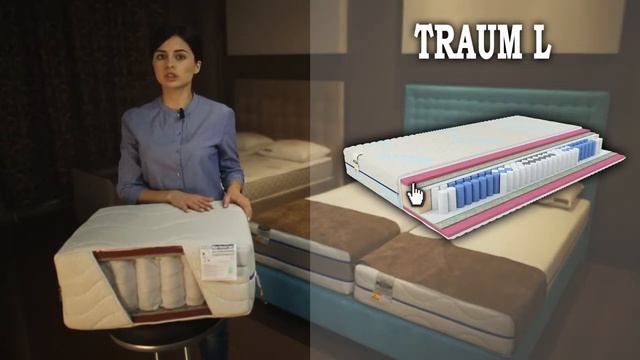 Пружинный матрас Honnemed Traum L, Производитель: Mr Mattress (Артикул: 374695) смотреть онлайн