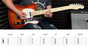 Септаккорды и их Арпеджио. Уроки игры на электрогитаре