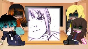 Реакция ЛБиСК на Маринетт как Макима{1/2}//KITE