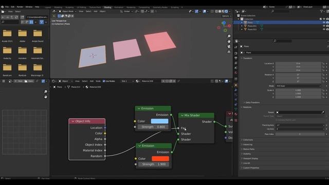 Object Info Node | Material Shader Nodes | Blender 3 Tutorial deutsch смотреть онлайн