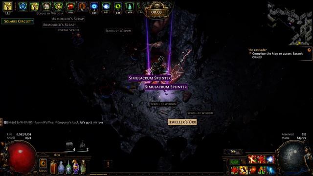 Baran's Citadel And Fun With Delirium ~ Double Strike/Flicker Assassin ~ 3.10