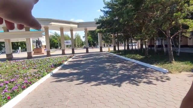 ?ПРОГУЛКА ПО КОСТАНАЮ//?⛲ПАРК ОТДЫХА//?КОЛЕСО ОБОЗРЕНИЯ// смотреть онлайн