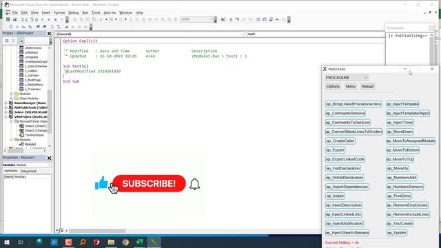 VBA - ChangeLog Manager смотреть онлайн