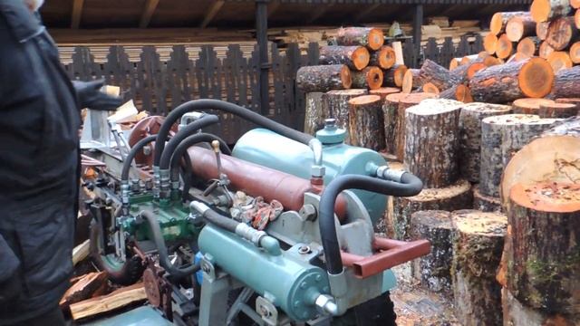 Самодельный гидравлический дровокол смотреть онлайн