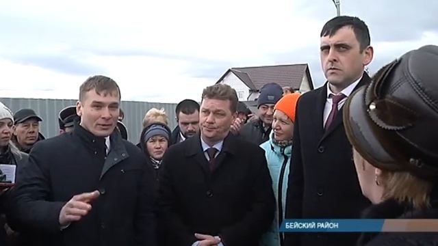 Глава Хакасии посетил Бейский район