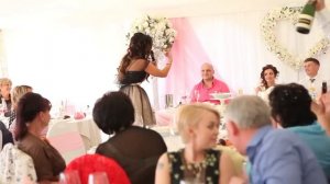 Выступление Ангелики на свадьбе детей