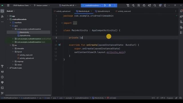 Store Data using Firebase Realtime Database in Android Studio | CRUD - Create | Kotlin смотреть онлайн