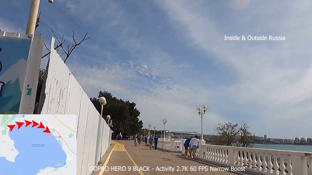 Вся набережная Геленджика за 30 минут! Маршрут: Тонкий мыс - Толстый мыс. смотреть онлайн