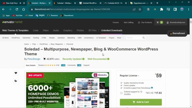Soledad - V9 Multipurpose, Newspaper, Blog & WooCommerce WordPress - Free Download смотреть онлайн