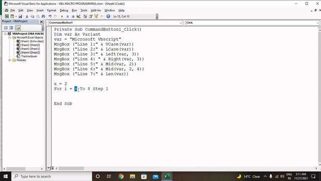 #excelvba #excelvbatutorial Left, Right, Upper ,Lower and Mid function in VBA macro programmin смотреть онлайн
