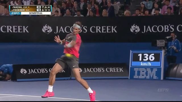 Rafael Nadal Forehand Backhand Super Slow Motion?Tennis#2