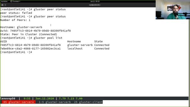 Instalación y Configuración de GlusterFS en CentOS смотреть онлайн
