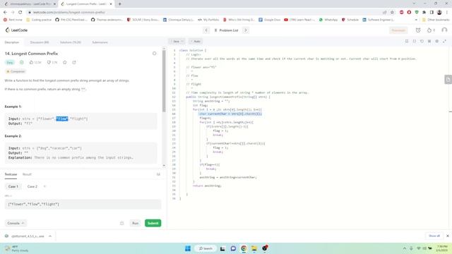 14. Longest Common Prefix смотреть онлайн