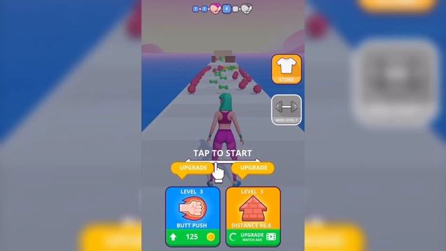Twerk race 3d all levels android, ios gameplay FTFFUB смотреть онлайн