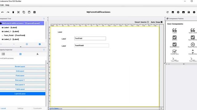 Crear aplicación móvil en java y codename one (GUI Builder) Parte 1 Promedio de calificaciones смотреть онлайн