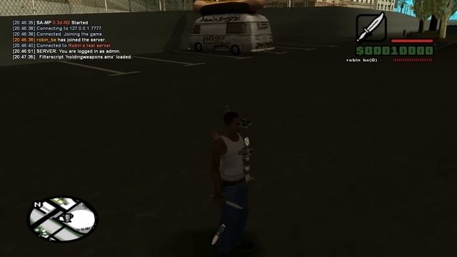 GTA SA:MP Holding Weapons Filterscript смотреть онлайн