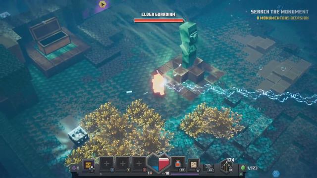 MINECRAFT DUNGEONS | Hidden Depths DLC Gameplay [1080p HD] смотреть онлайн