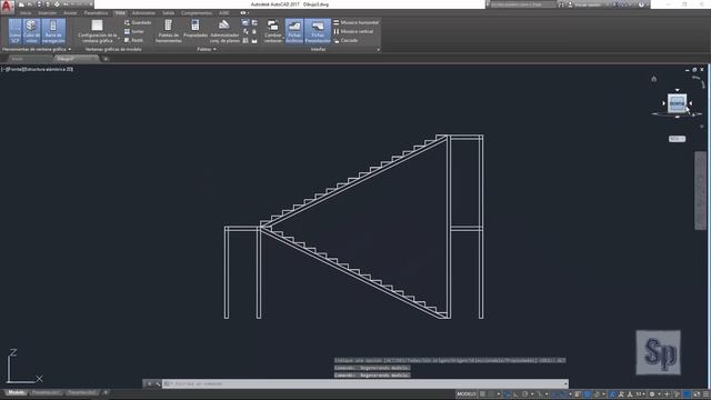 Autocad - Recuperar barra de navegación, SCP y cubo de vistas. Tutorial en español HD смотреть онлайн