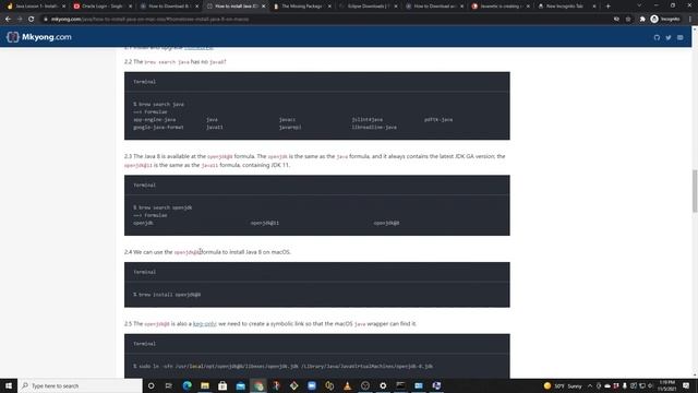 Java Lesson 1 | Installing Java and Eclipse for Windows and Mac смотреть онлайн