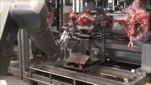 Обвалка мяса свинины роботами смотреть онлайн